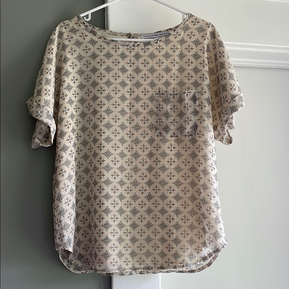The Mainstreet Exchange Chiffon Blouse